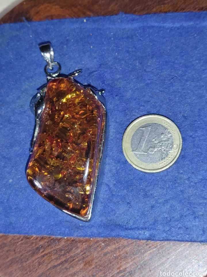 Joyeria: Hermoso colgante de ambar. - Foto 2