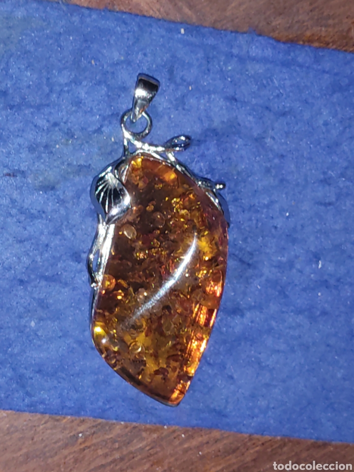 Joyeria: Hermoso colgante de ambar. - Foto 4