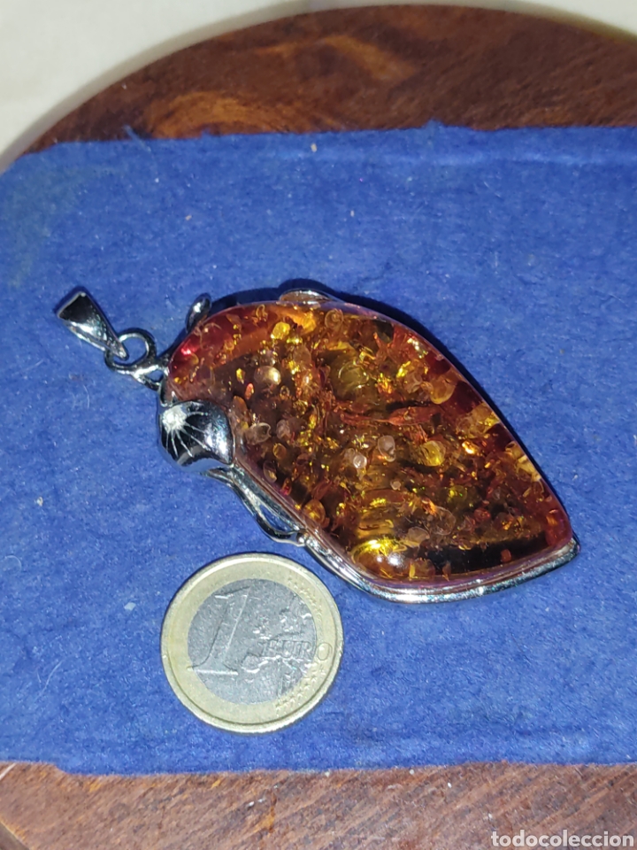 Joyeria: Hermoso colgante de ambar. - Foto 1