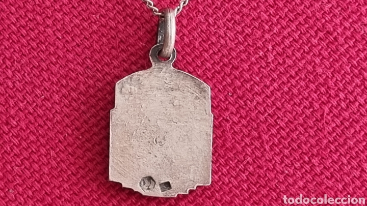 Joyeria: CADENA Y MEDALLA EN PLATA DE LEY CONTRASTE DE JESUS - Foto 4