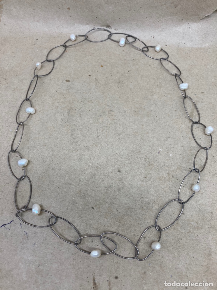 Joyeria: Collar de plata y perlas marca TOUS - Foto 1