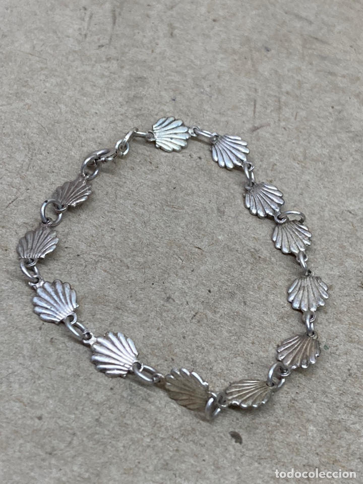 Joyeria: Pulsera de plata religiosa de ley - Foto 1