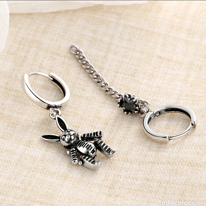 Joyeria: Pendientes de Plata Conejo ENV&Iacute;O GRATIS!! - Foto 2
