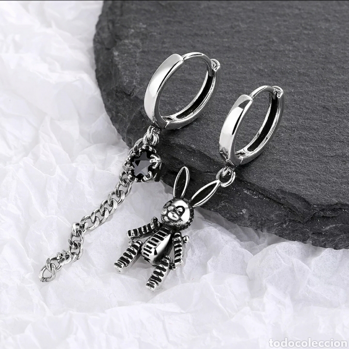 Joyeria: Pendientes de Plata Conejo ENV&Iacute;O GRATIS!! - Foto 4