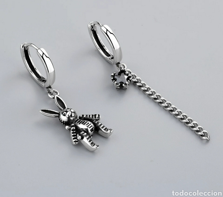 Joyeria: Pendientes de Plata Conejo ENV&Iacute;O GRATIS!! - Foto 1