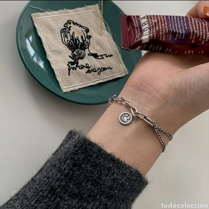 Joyeria: Pulsera de Plata Carita Sonriente ENV&Iacute;O GRATIS!! - Foto 4