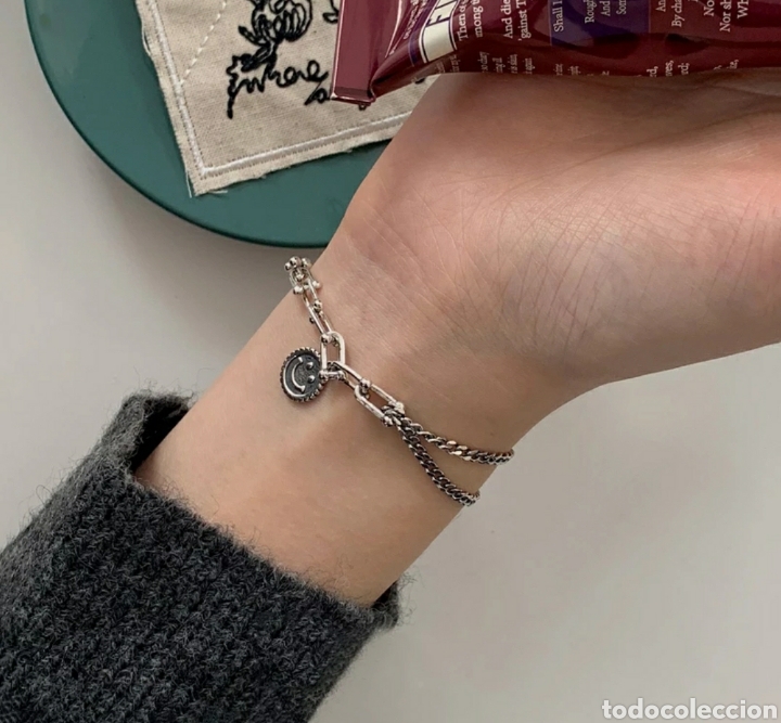 Joyeria: Pulsera de Plata Carita Sonriente ENV&Iacute;O GRATIS!! - Foto 5