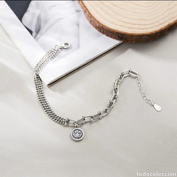 Joyeria: Pulsera de Plata Carita Sonriente ENV&Iacute;O GRATIS!! - Foto 1