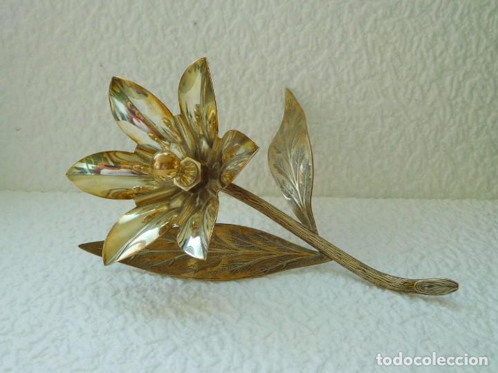 Joyeria: FLOR PLATEADA DE MENESES. A&Ntilde;O 50 - Foto 1