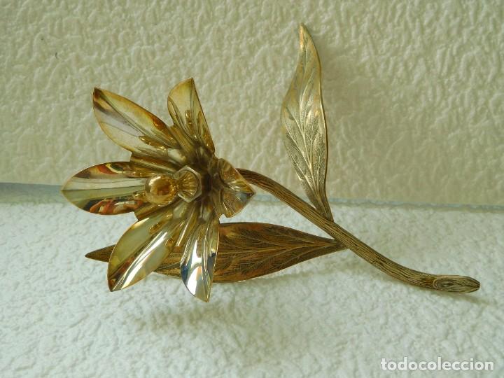 Joyeria: FLOR PLATEADA DE MENESES. A&Ntilde;O 50 - Foto 2