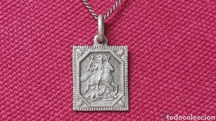 Joyeria: CADENA Y MEDALLA EN PLATA DE LEY CONTRASTE - Foto 1