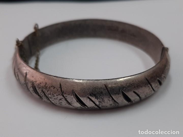 Joyeria: Pulsera brazalete plata 925 - Foto 2