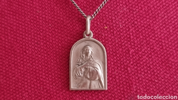 Joyeria: CADENA Y MEDALLA EN PLATA DE LEY CONTRASTE - Foto 1