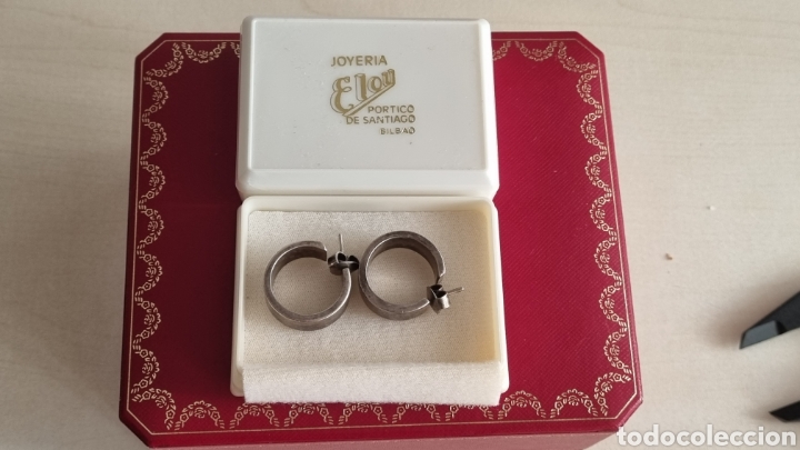 Joyeria: PENDIENTES DE PLATA DE LEY CONTRASTE 2,47 CM - Foto 4