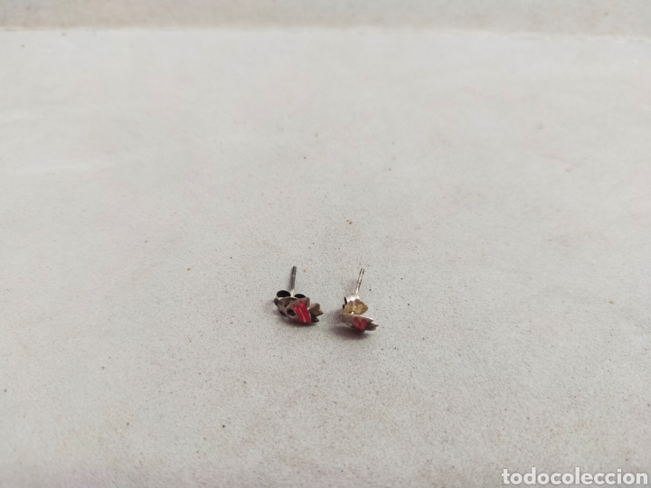 Joyeria: PENDIENTES DE PLATA CON FORMA DE PEZ. - Foto 2