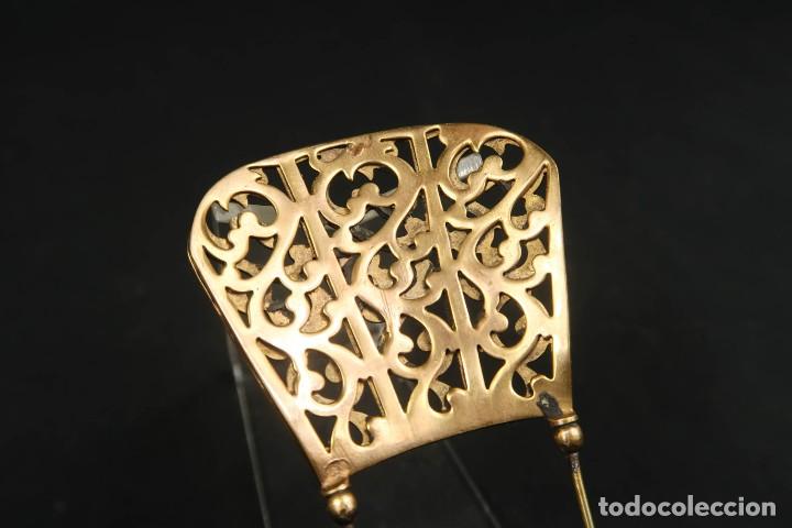Joyeria: Antiguo Broche forma de Peineta - Foto 6