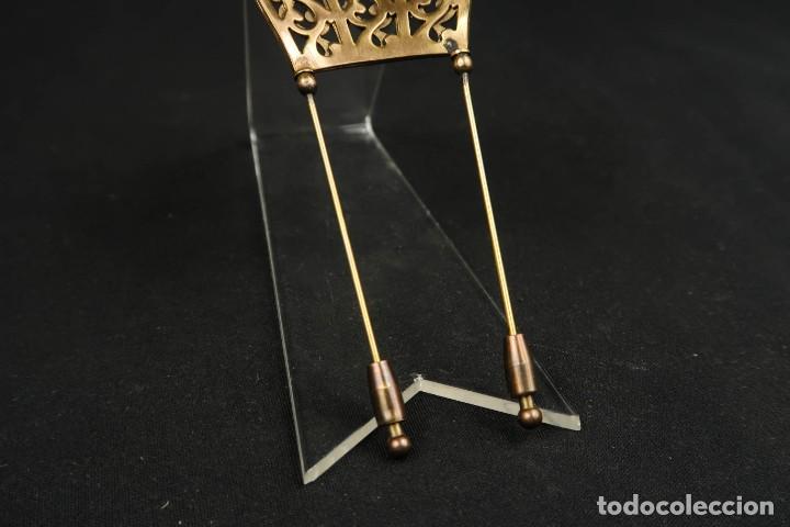 Joyeria: Antiguo Broche forma de Peineta - Foto 7