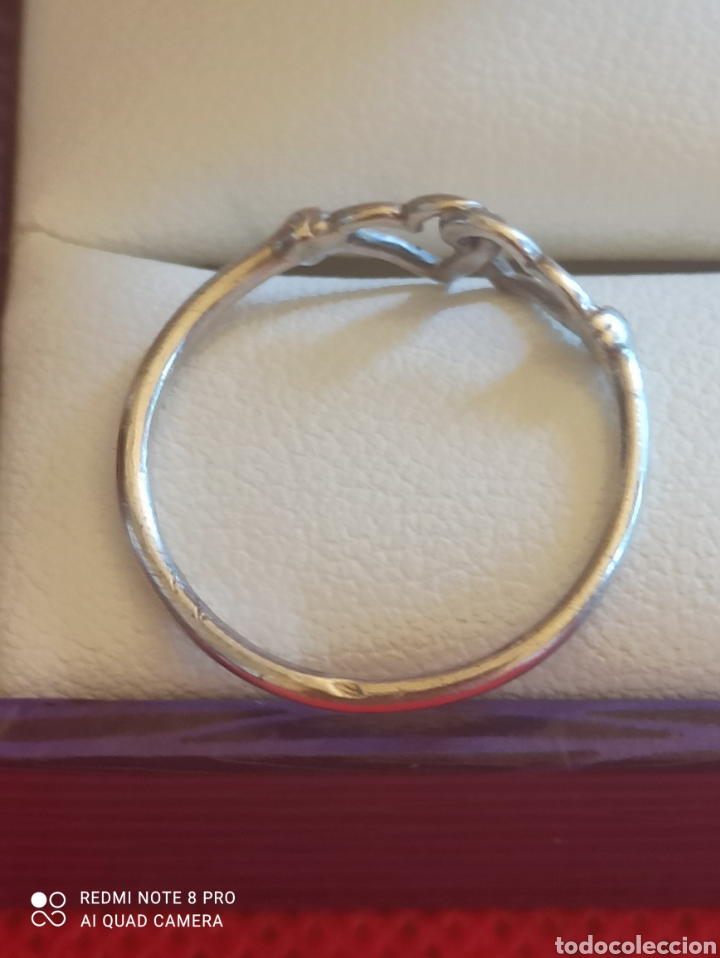 Joyeria: Anillo de plata de ley 925 corazones entrelazados - Foto 5