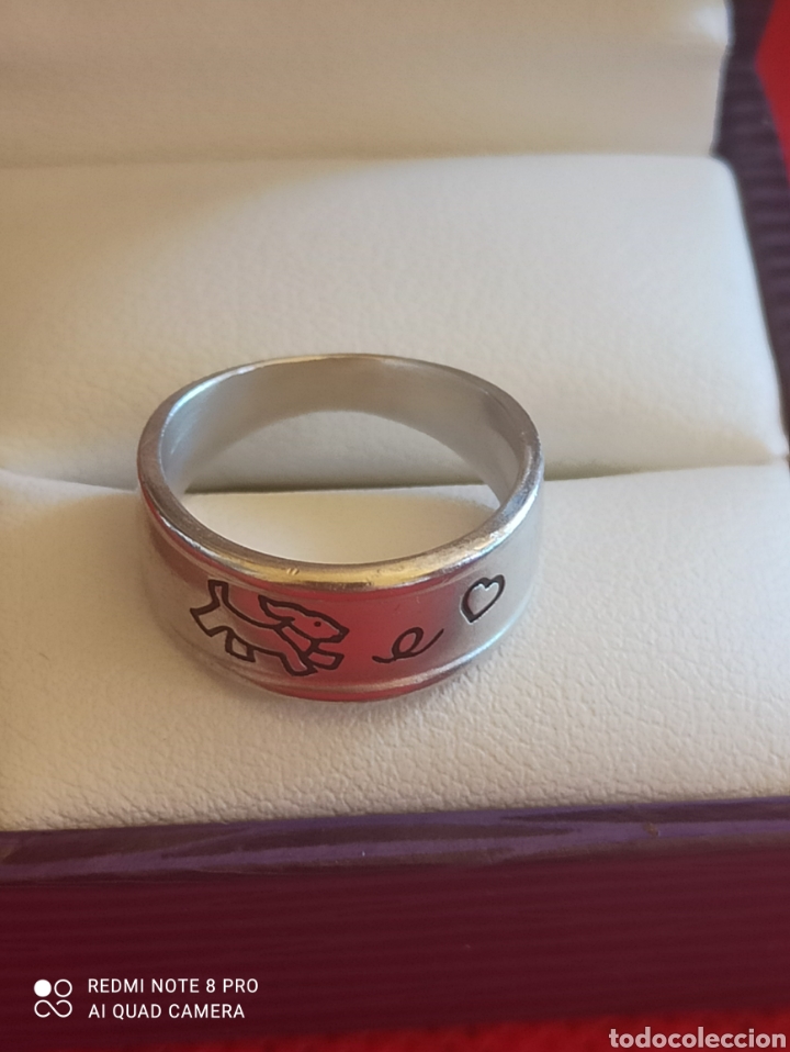 Joyeria: Anillo de plata de ley 925 dog - Foto 6