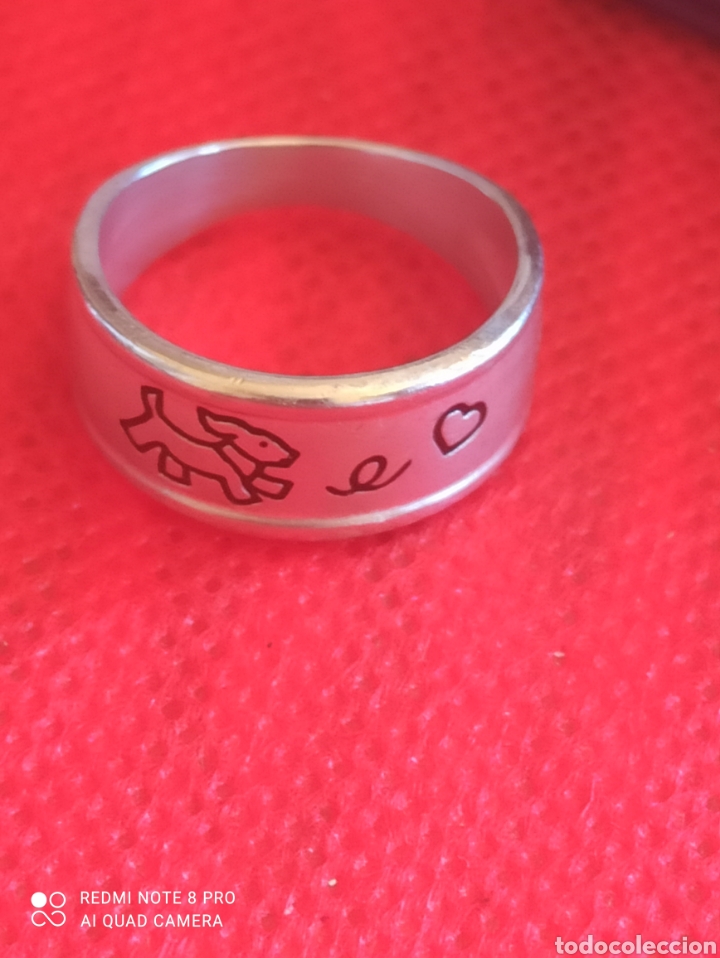 Joyeria: Anillo de plata de ley 925 dog - Foto 12
