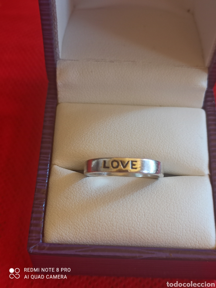 Joyeria: Anillo de plata de ley 925 LOVE - Foto 4