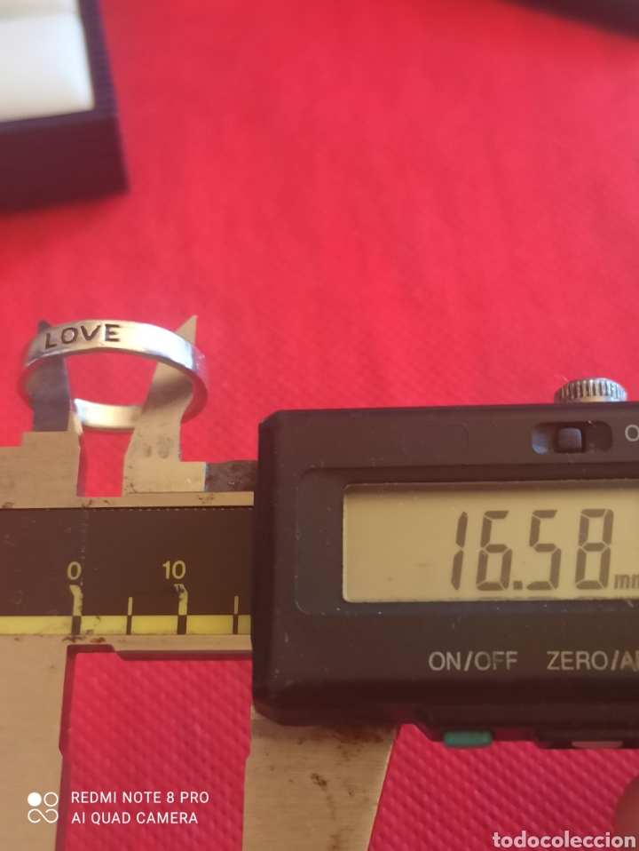 Joyeria: Anillo de plata de ley 925 LOVE - Foto 6