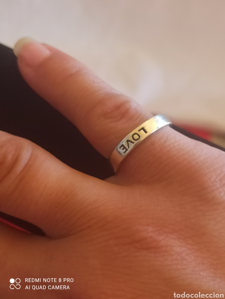 Joyeria: Anillo de plata de ley 925 LOVE - Foto 8