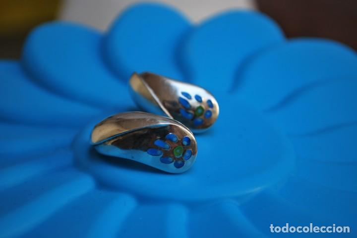 Joyeria: Elegante PENDIENTES en plata de ley . - Foto 1