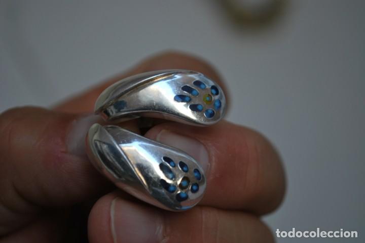 Joyeria: Elegante PENDIENTES en plata de ley . - Foto 5