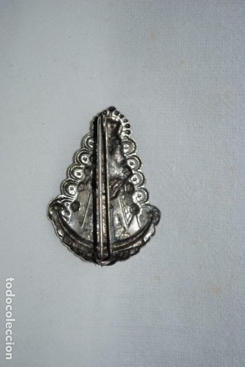 Joyeria: ANTIGUO BROCHE DE LA VIRGEN DEL ROCIO - Foto 2