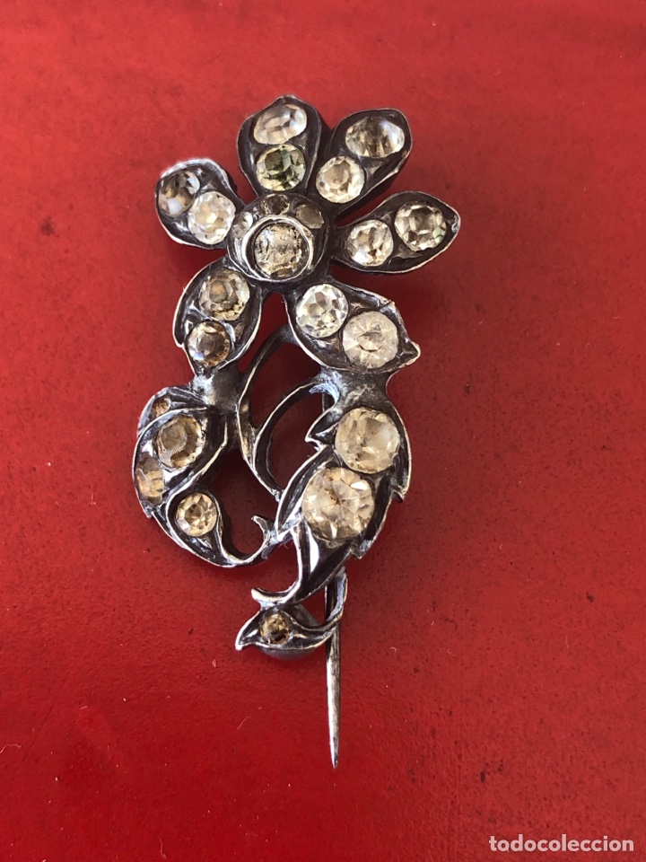 Joyeria: Antiguo broche solapa mujer - Foto 2