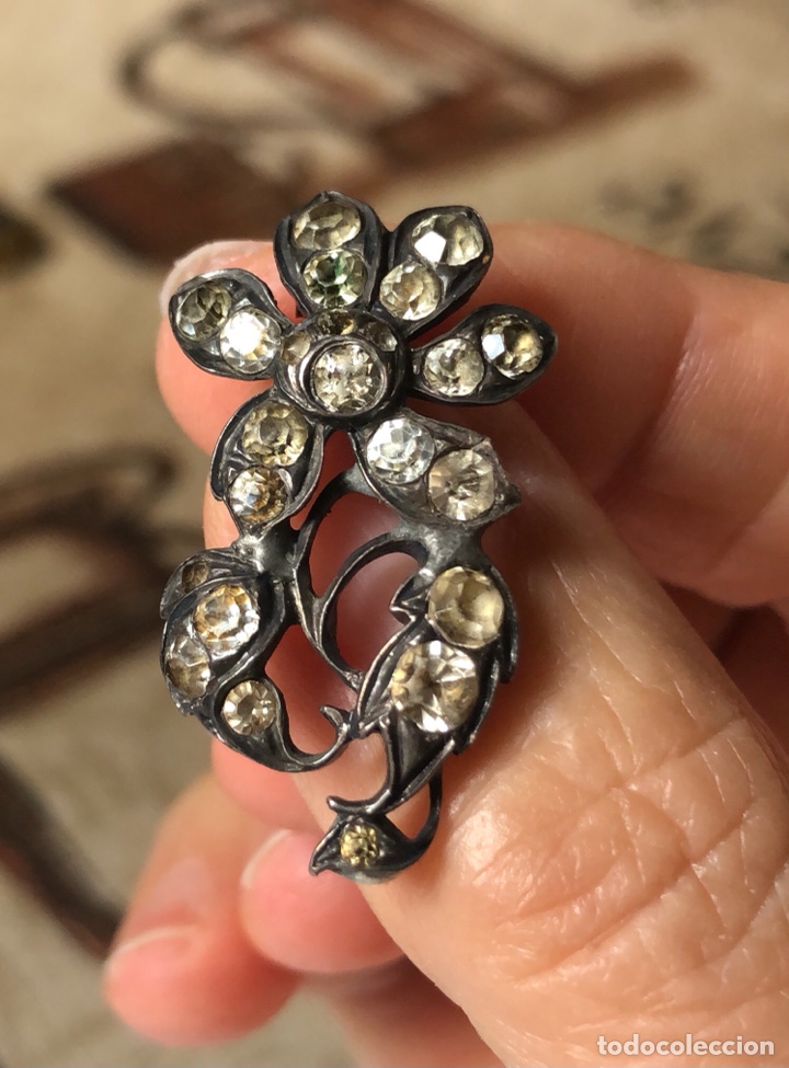 Joyeria: Antiguo broche solapa mujer - Foto 5