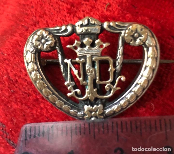 Joyeria: ANTIGUO BROCHE SOLAPA a.20 - Foto 2