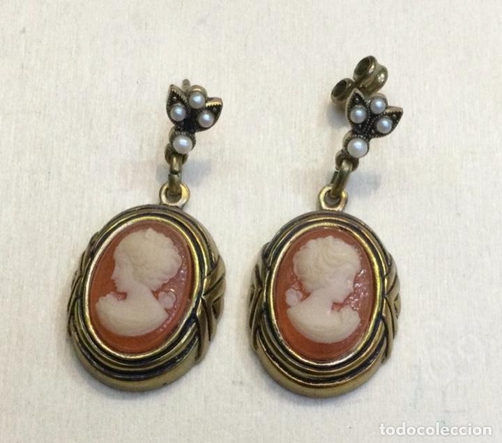 Joyeria: Pendientes Camafeo. NUEVOS - Foto 1