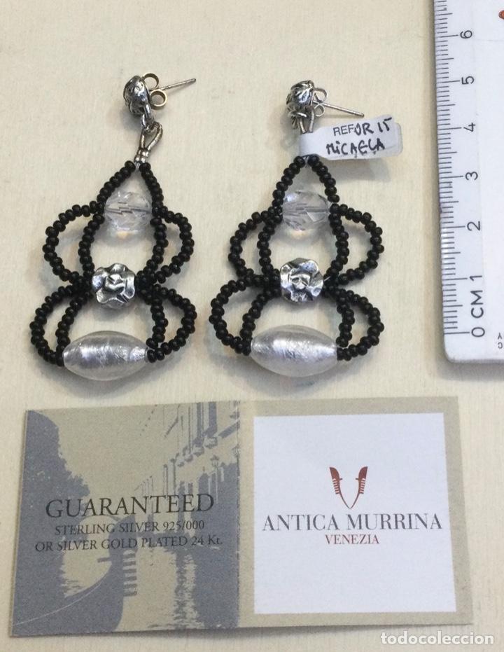Joaillerie: Pendientes &ldquo;Micaela&rdquo; En vidrio de Murano. Antica Murrina. NUEVOS