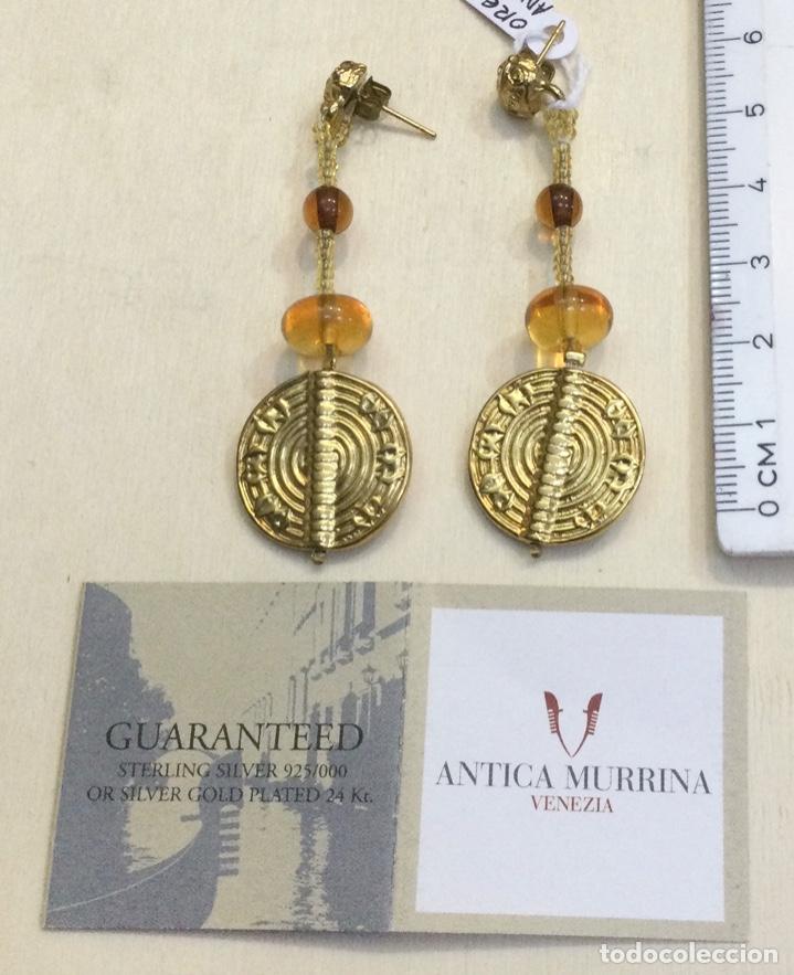 Joaillerie: Pendientes &ldquo;Adriana&rdquo; En vidrio de Murano. Antica Murrina. NUEVOS