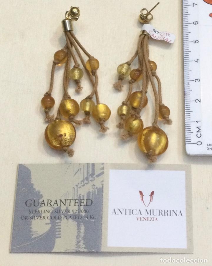 Joaillerie: Pendientes &ldquo;Canc&uacute;n&rdquo; En vidrio de Murano. Antica Murrina. NUEVOS