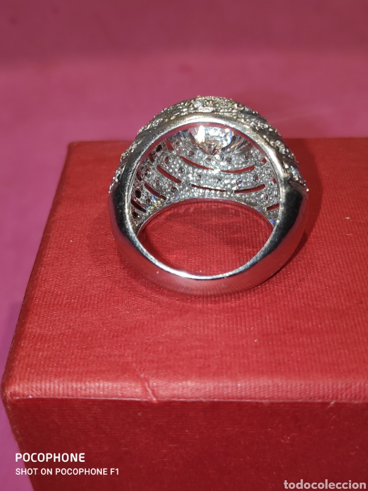 Joyeria: Anillo en plata 925 contrastada y circonitas - Foto 3