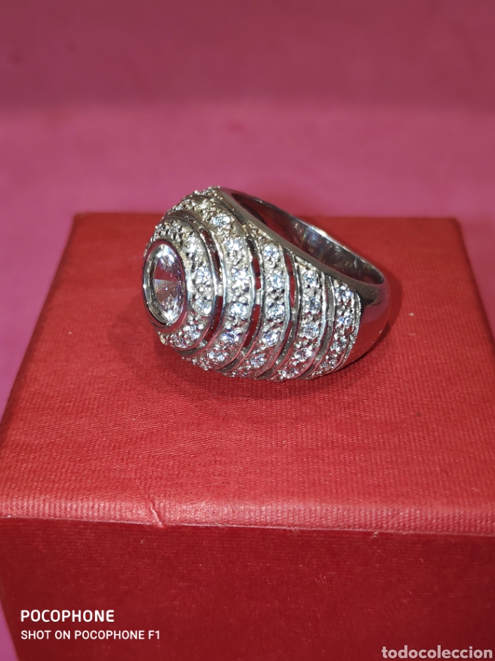 Joyeria: Anillo en plata 925 contrastada y circonitas - Foto 5