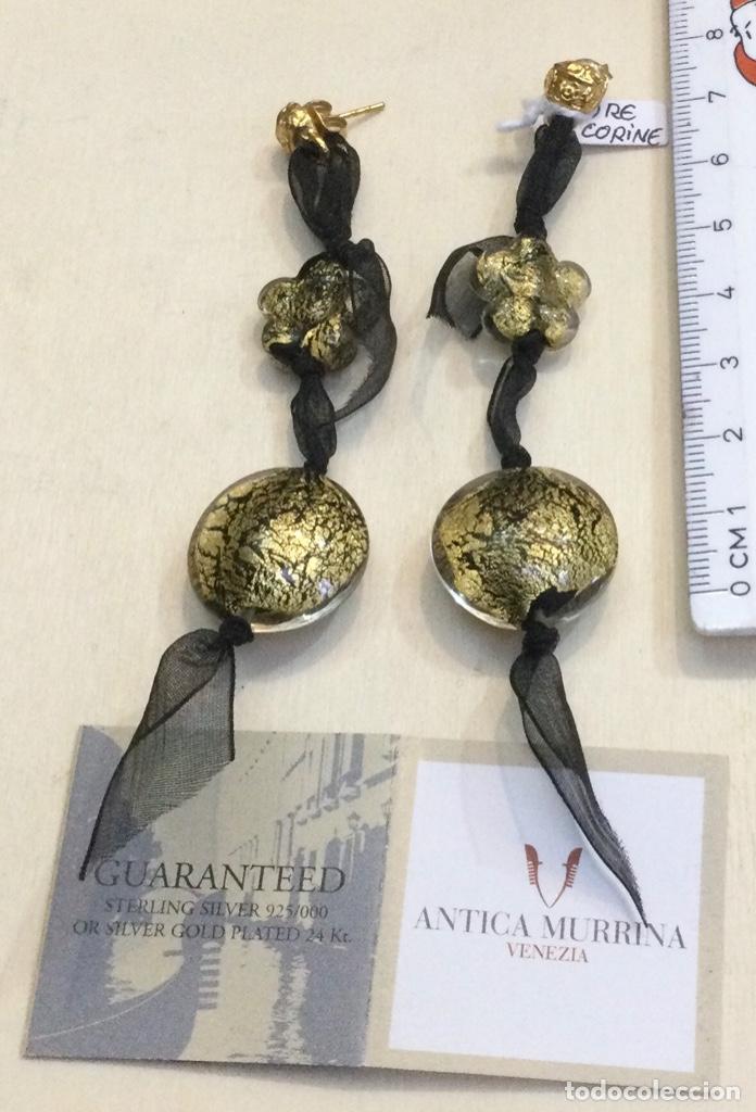Joaillerie: Pendientes &ldquo;Corine&rdquo; En vidrio de Murano. Antica Murano. NUEVOS