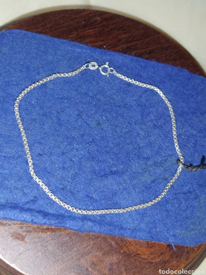 Joyeria: Pulsera para el tobillo de plata contrastada 925. - Foto 2