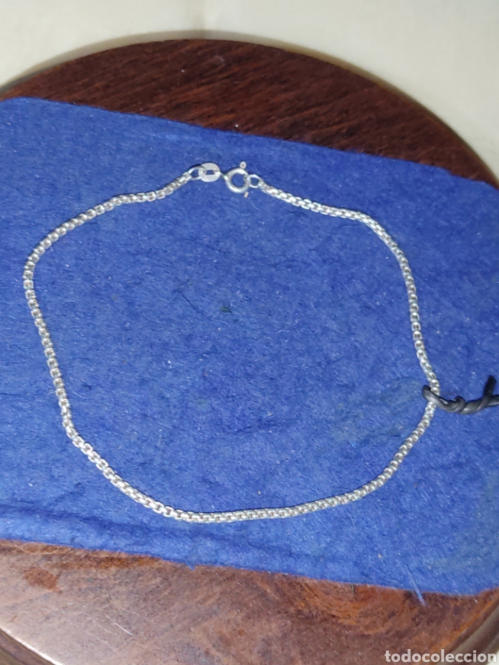 Joyeria: Pulsera para el tobillo de plata contrastada 925. - Foto 3