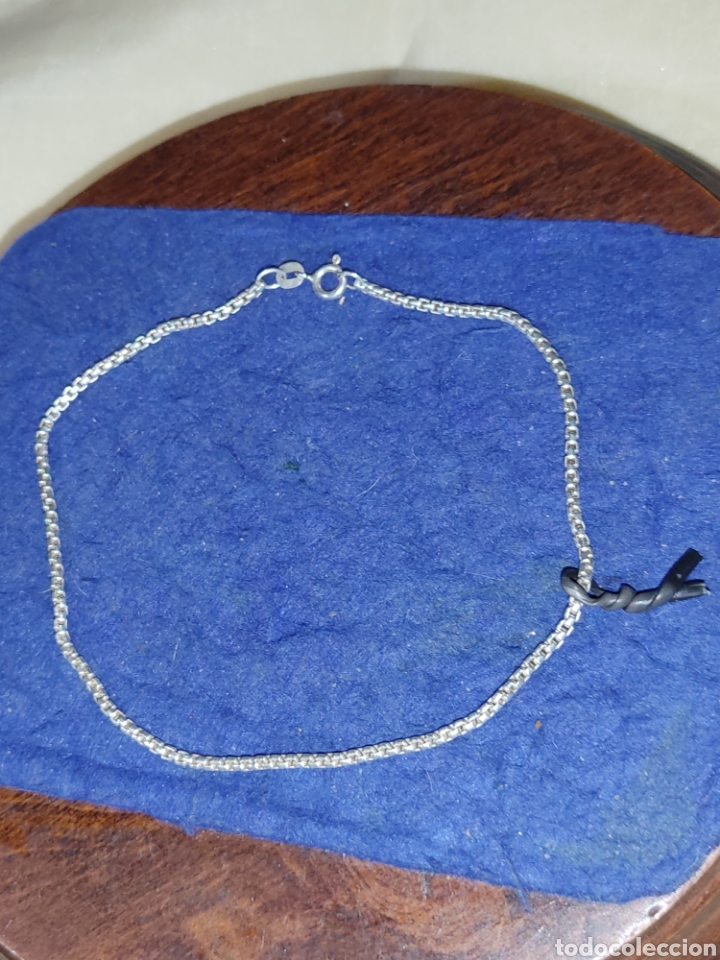 Joyeria: Pulsera para el tobillo de plata contrastada 925. - Foto 1