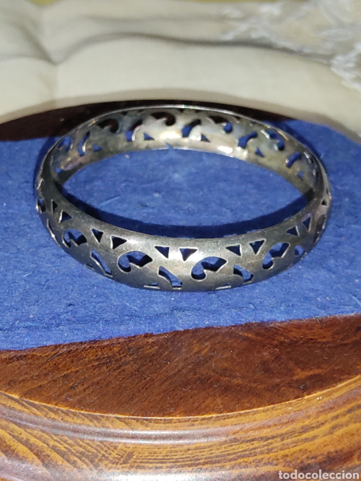 Joyeria: Pulsera calada de plata.Vintage. - Foto 4