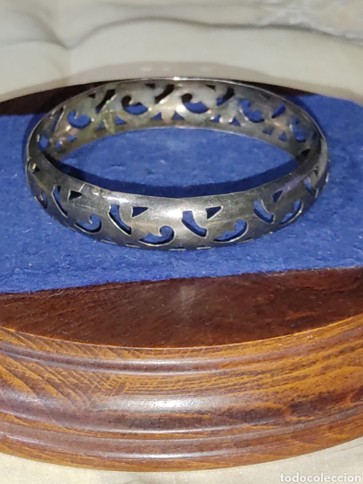 Joyeria: Pulsera calada de plata.Vintage. - Foto 1