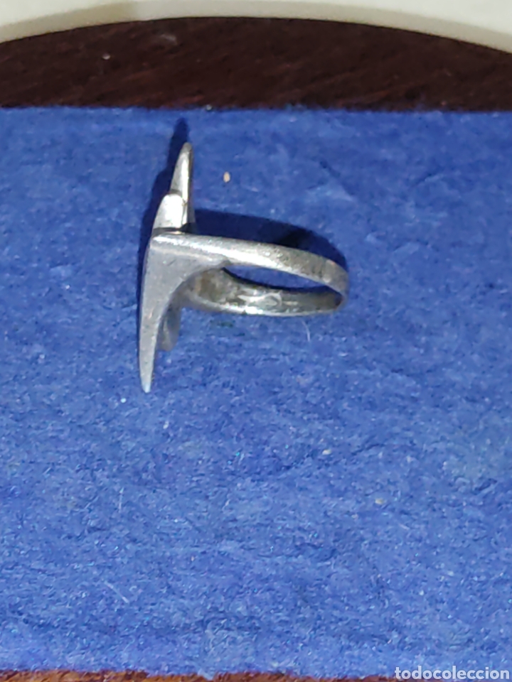 Joyeria: Robusto Anillo dise&ntilde;o de plata contrastada 925. - Foto 3