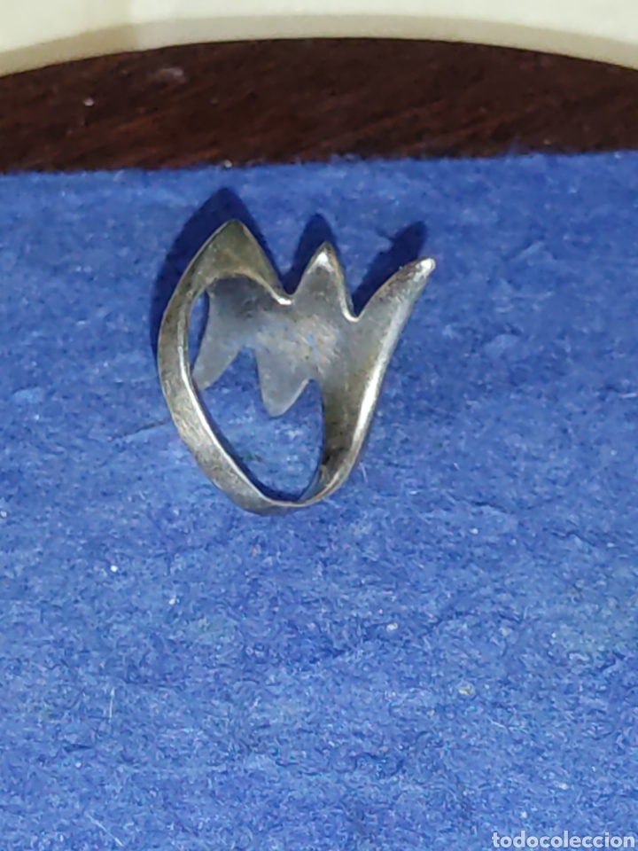 Joyeria: Robusto Anillo dise&ntilde;o de plata contrastada 925. - Foto 4