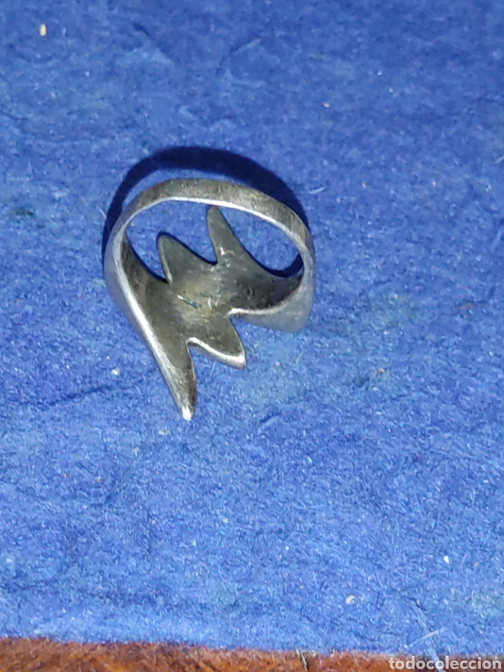 Joyeria: Robusto Anillo dise&ntilde;o de plata contrastada 925. - Foto 5