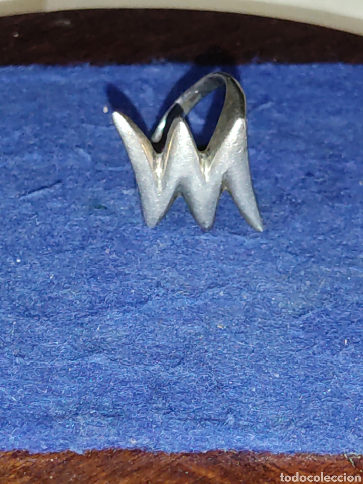 Joyeria: Robusto Anillo dise&ntilde;o de plata contrastada 925. - Foto 1