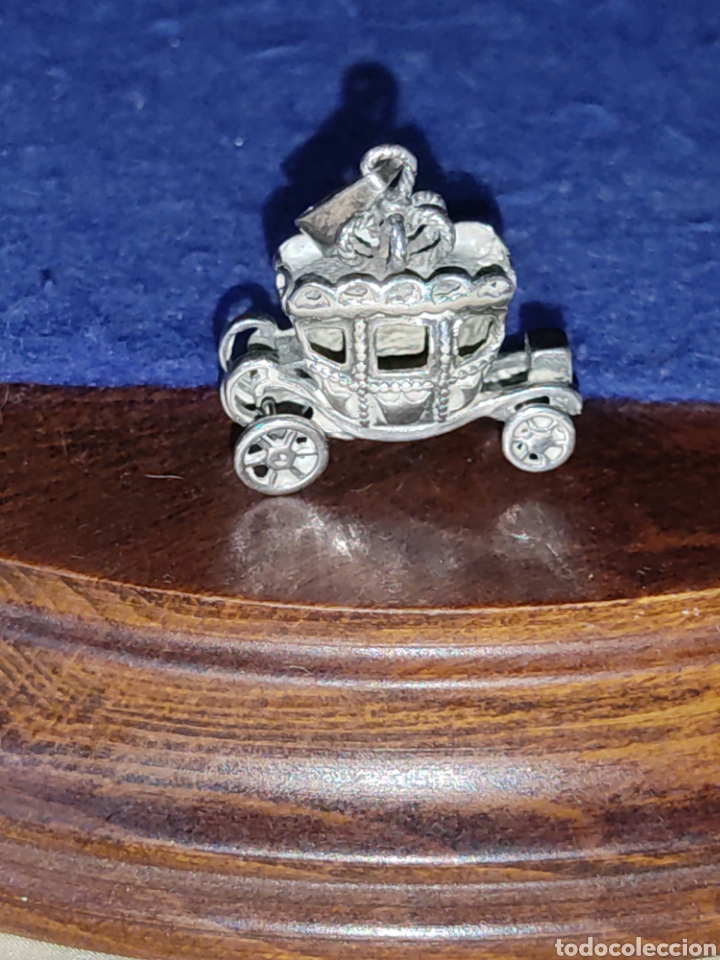 Joyeria: Carroza de Cenicienta en plata contrastada 925. - Foto 2